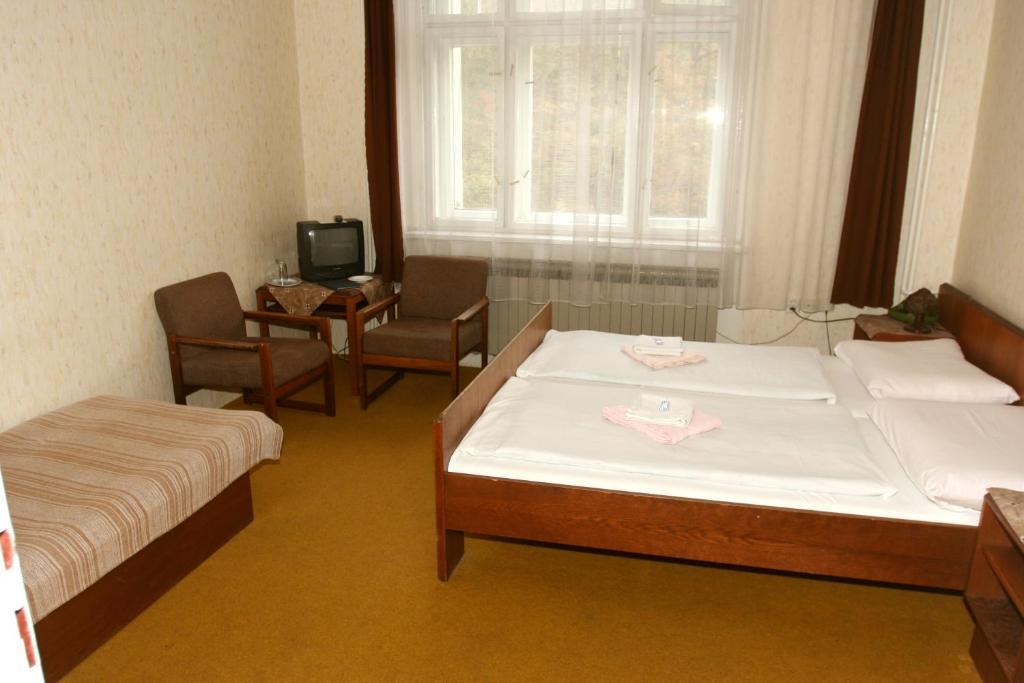 Hotel Michle Prága Szoba fotó